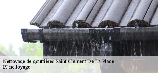 Nettoyage de gouttières saint-clement-de-la-place-49370 PJ nettoyage