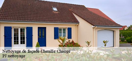 Nettoyage de façade  chenille-change-49220 PJ nettoyage