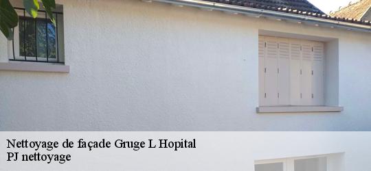 Nettoyage de façade gruge-l-hopital-49520 PJ nettoyage