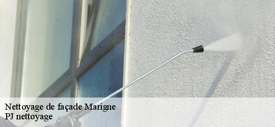 Nettoyage de façade  marigne-49330 PJ nettoyage