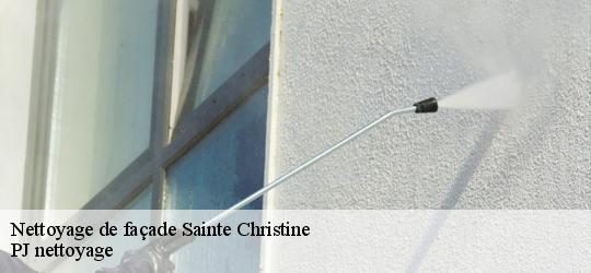 Nettoyage de façade  sainte-christine-49120 PJ nettoyage