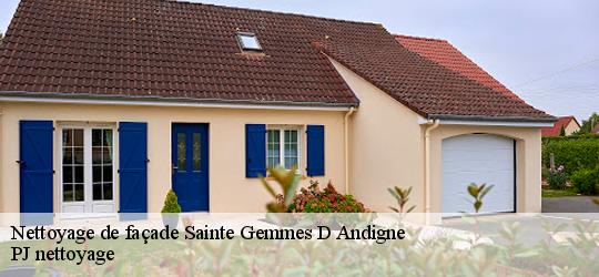 Nettoyage de façade  sainte-gemmes-d-andigne-49500 PJ nettoyage
