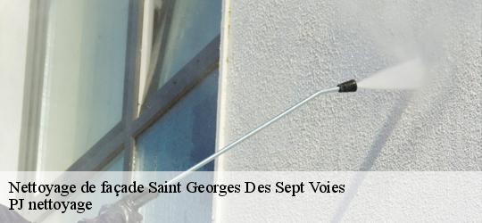 Nettoyage de façade  saint-georges-des-sept-voies-49350 PJ nettoyage