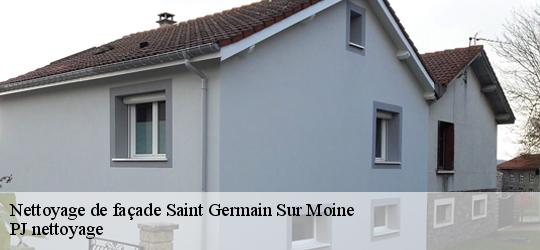 Nettoyage de façade  saint-germain-sur-moine-49230 PJ nettoyage