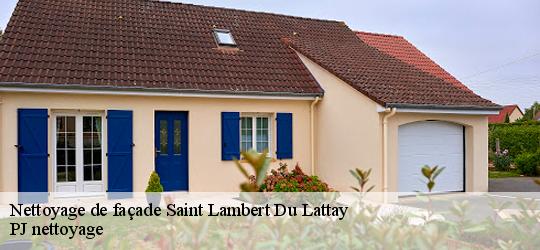 Nettoyage de façade saint-lambert-du-lattay-49750 PJ nettoyage