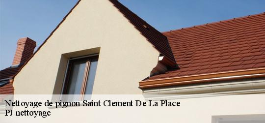 Nettoyage de pignon  saint-clement-de-la-place-49370 PJ nettoyage