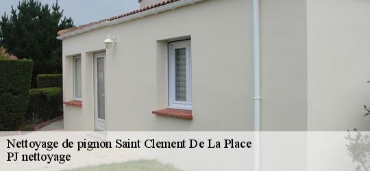 Nettoyage de pignon  saint-clement-de-la-place-49370 PJ nettoyage