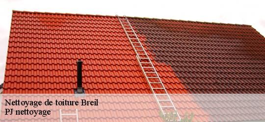 Nettoyage de toiture breil-49490 PJ nettoyage